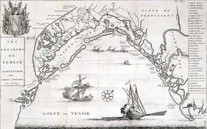 De omgeving van Venetië