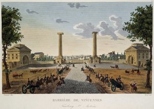 Barrières van Vincennes door Courvoisier