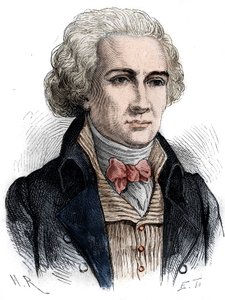 Portret van Jean Etienne Marie Portalis. Franse jurist en politicus gebaseerd op het schilderij van Pierre Gautherot door Pierre (after) Gautherot