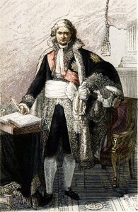 Portret van Jean Etienne Marie Portalis. Franse jurist en politicus (1746-1807) naar het schilderij van Pierre Gautherot door Pierre (after) Gautherot