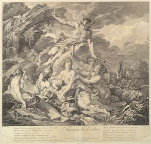Geboorte van Bacchus, 18e eeuw