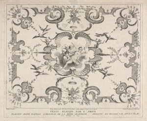 Venus gewond door Cupido