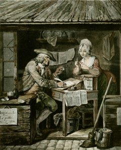 De publieke schrijver door Pierre Alexandre Wille