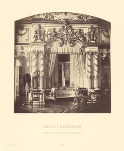 Tsarskoe-Selo paleis, slaapkamer van keizer Alexander 1e