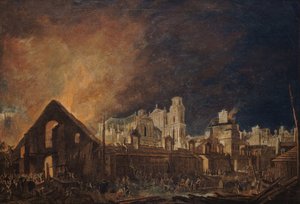 De Foire Saint-Germain na de Brand van de Nacht van 16 op 17 Maart 1762, 1762