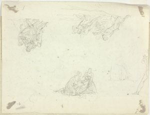 Schetsblad: Figurengroepen