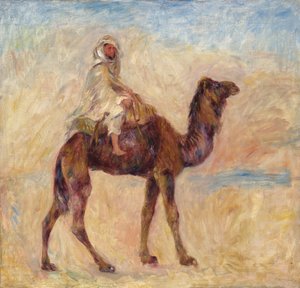 Een kameel, 1881 door Pierre Auguste Renoir