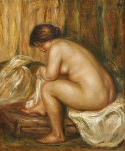 Na het bad, c.1900