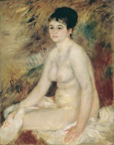 Na het bad, 1876