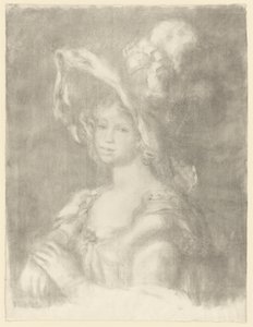 Amélie Laurent Dieterlé door Pierre Auguste Renoir
