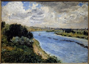 Schuit op de Seine