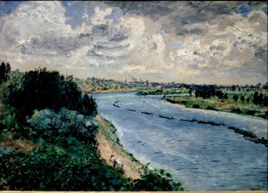 Barges op de Seine