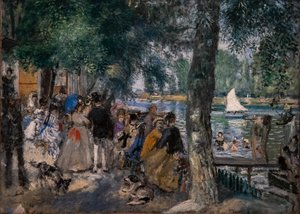 Baden in de Seine (La Grenouillère)
