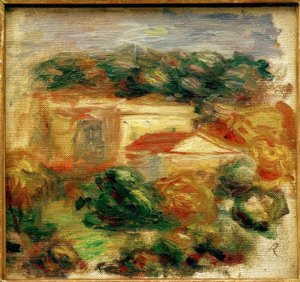 Borstbeeld door Pierre Auguste Renoir
