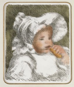 Kind met een koekje, ca. 1888-89