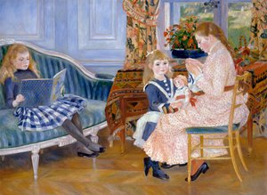 Kindermiddag in Wargemont, 1884