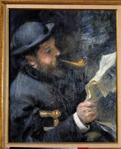 Claude Monet leest