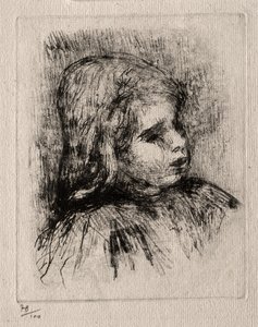 Claude Renoir, driekwart naar rechts