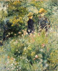 Gesprek in een Rozen Tuin, 1876