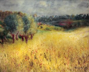 Het korenveld door Pierre Auguste Renoir