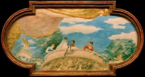Ontwerp voor een plafondschildering door Pierre Auguste Renoir