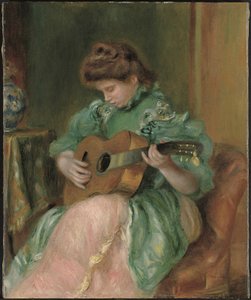 Vrouw met gitaar, ca. 1896-1897