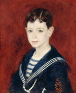 Fernand Halphen als jongen, 1880