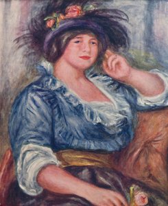 Meisje met een roos, 1913, 1923