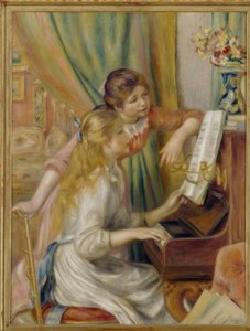Meisjes aan de piano