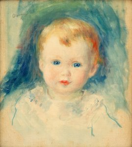 Kinderportret door Pierre Auguste Renoir