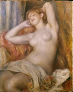 De Slapende door Pierre Auguste Renoir