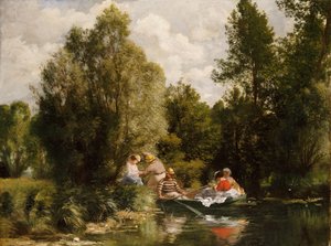 La Mare aux Fées door Pierre Auguste Renoir