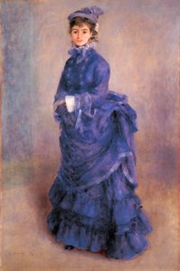 La Parisienne, portret van Madame Henriette Henriot, Franse actrice en favoriete model van de schilder