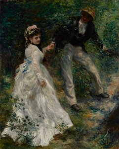 De wandeling door Pierre Auguste Renoir