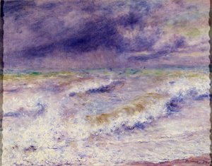 De golf, schilderij van Pierre Auguste Renoir door Pierre Auguste Renoir