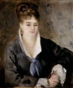 Dame in Zwart, 1876