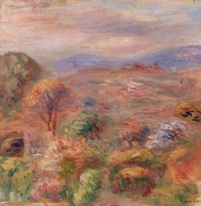 Landschap door Pierre Auguste Renoir