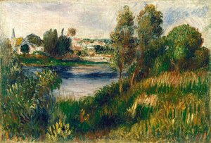 Landschap bij Vétheuil, c. 1890