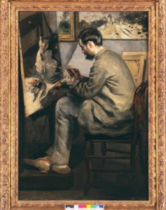 De reiger met gespreide vleugels door Pierre Auguste Renoir