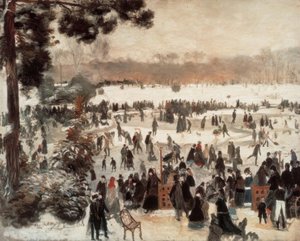 Schaatsen in Longchamps