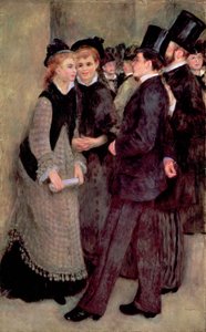 Het Verlaten van het Conservatorium (La Sortie du conservatoire) 1877
