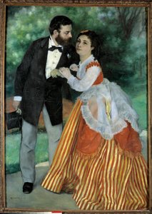 De verloofden, meneer en mevrouw Sisley