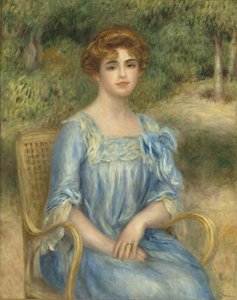 Madame Gaston Bernheim de Villers, geboren Suzanne Adler, 1901 door Pierre Auguste Renoir