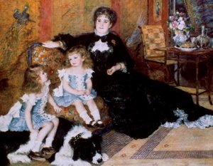 Madame Georges Charpentier en haar kinderen