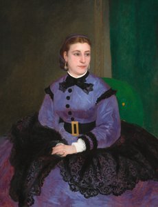 Mademoiselle Sicot door Pierre Auguste Renoir