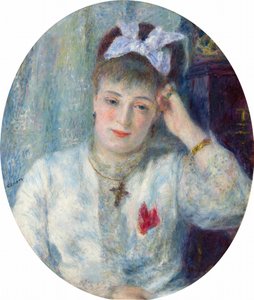 Marie Murer door Pierre Auguste Renoir