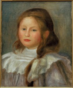 Portret van een Kind door Pierre Auguste Renoir