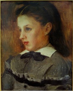 Portret van Marie Le Coeur door Pierre Auguste Renoir