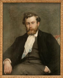 Portret van de schilder Alfred Sisley