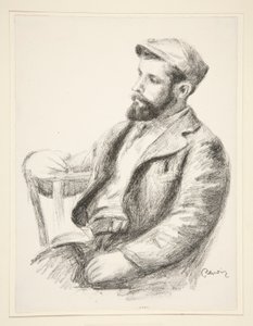 Portret van Louis Valtat door Pierre Auguste Renoir
